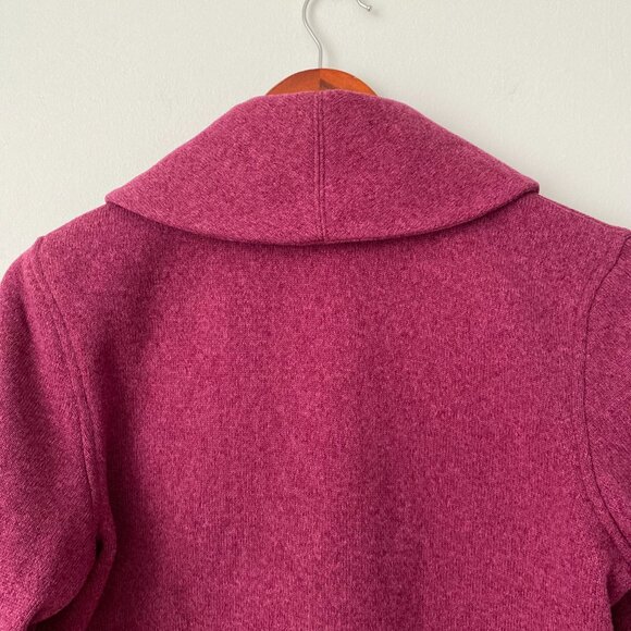 Merrell Arabella Button Front Cardigan Sweater Raspberry - Picture 11 of 13